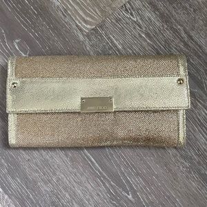 Jimmy Choo Gold Clutch